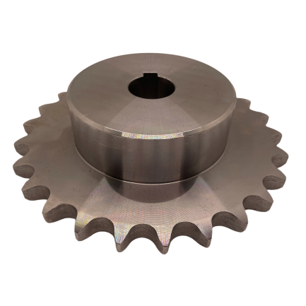 [4DR25-25BKG] 1/2" Duplex 25T Sprocket 25mm Bore, Keyway & Grubscrew